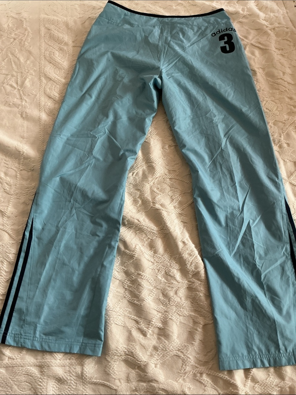 Vintage (2003) Adidas nylon track pants 3D-91074 - Picture 4 of 8